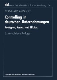 Book Cover for Controlling in Deutschen Unternehmungen by Bernhard Amshoff