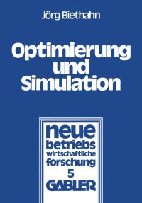 Book Cover for Optimierung Und Simulation by Jörg Biethahn