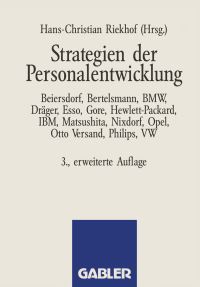Book Cover for Strategien Der Personalentwicklung by HansChristian Riekhof