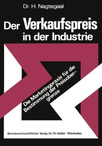 Book Cover for Der Verkaufspreis in Der Industrie by Heinz Nagtegaal