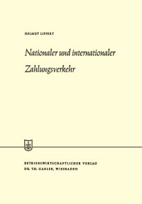 Book Cover for Nationaler Und Internationaler Zahlungsverkehr by Helmut Lipfert