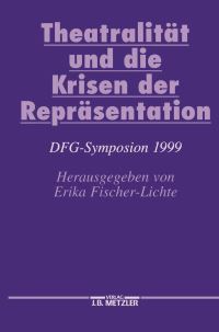 Book Cover for Theatralität Und Die Krisen Der Repräsentation by Erika FischerLichte