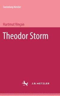 Book Cover for Theodor Storm by Hartmut Vincon