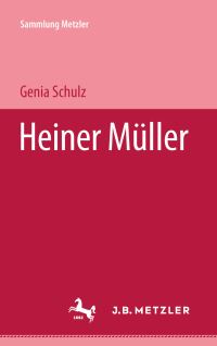 Book Cover for Heiner Müller by Genia Schulz