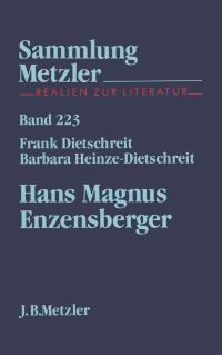 Book Cover for Hans Magnus Enzensberger by Frank Dietschreit, Barbara HeinzeDietschreit