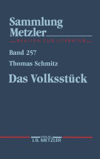 Book Cover for Das Volksstück by Thomas Schmitz