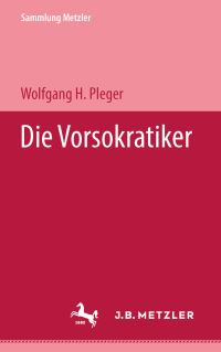 Book Cover for Die Vorsokratiker by Wolfgang H Pleger