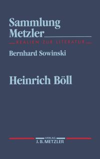 Book Cover for Heinrich Böll by Bernhard Sowinski