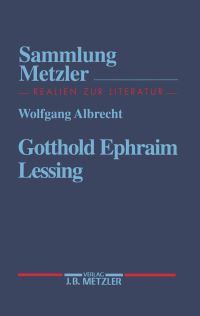 Book Cover for Gotthold Ephraim Lessing by Wolfgang Albrecht
