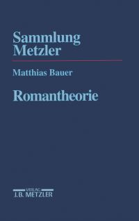 Book Cover for Romantheorie by Matthias Bauer