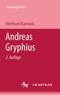 Book Cover for Andreas Gryphius by Eberhard Mannack