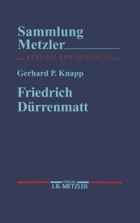 Book Cover for Friedrich Dürrenmatt by Gerhard P Knapp