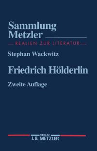 Book Cover for Friedrich Hölderlin by Stephan Wackwitz