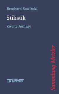 Book Cover for Stilistik by Bernhard Sowinski