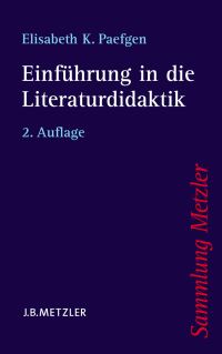 Book Cover for Einführung in Die Literaturdidaktik by Elisabeth K Paefgen