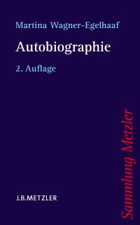 Book Cover for Autobiographie by Martina WagnerEgelhaaf