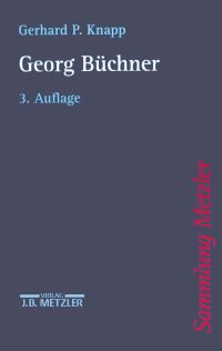 Book Cover for Georg Büchner by Gerhard P Knapp
