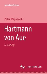 Book Cover for Hartmann Von Aue by Peter Wapnewski