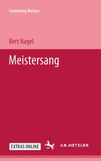 Book Cover for Meistersang by Bert Nagel
