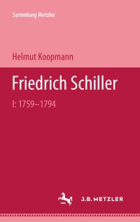 Book Cover for Friedrich Schiller by Helmut Koopmann