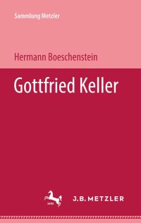 Book Cover for Gottfried Keller by Hermann Boeschenstein