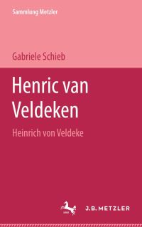 Book Cover for Hendrik Van Veldeken by Gabriele Schieb
