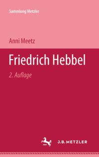 Book Cover for Friedrich Hebbel by Anni Meetz
