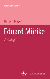 Book Cover for Eduard Mörike by Herbert Meyer