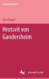 Book Cover for Hrotsvit Von Gandersheim by Bert Nagel