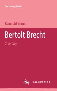Book Cover for Bertolt Brecht by Reinhold Grimm