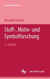 Book Cover for Stoff-, Motiv- Und Symbolforschung by Elisabeth Frenzel