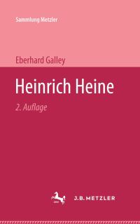 Book Cover for Heinrich Heine by Eberhard Galley