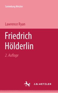 Book Cover for Friedrich Hölderlin by Lawrence Ryan