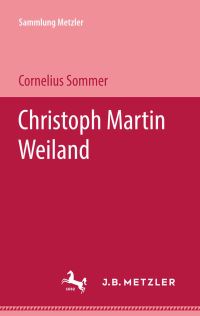 Book Cover for Christoph Martin Wieland by Cornelius Sommer