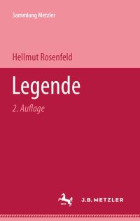Book Cover for Legende by Hellmut Rosenfeld