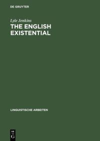 Book Cover for The English Existential by Lyle Jenkins