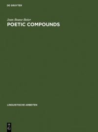 Book Cover for Poetic Compounds by Jean BoaseBeier