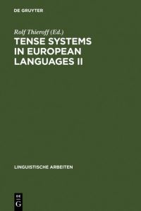 Book Cover for Tense Systems in European Languages II by Rolf Thieroff