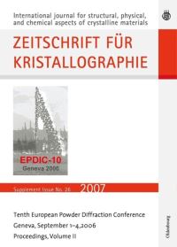 Book Cover for Tenth European Powder Diffraction Conference by 
