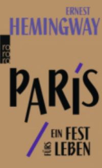 Book Cover for Paris, Ein Fest Furs Leben by Ernest Hemingway