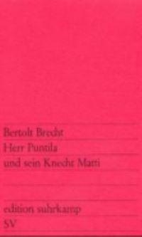 Book Cover for Herr Puntila Und Sein Knecht Matti by Bertolt Brecht
