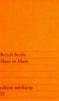 Book Cover for Mann Ist Mann by Bertolt Brecht