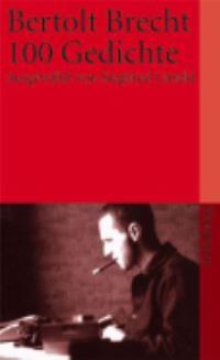 Book Cover for 100 Gedichte by Bertolt Brecht