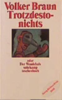 Book Cover for Trotzdestonichts, Oder, Der Wendehals by Volker Braun