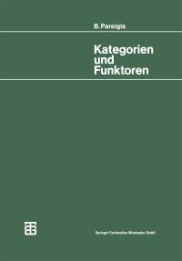 Book Cover for Kategorien Und Funktoren by Bodo Pareigis