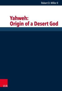 Book Cover for Yahweh by Prof Dr Robert D Miller II