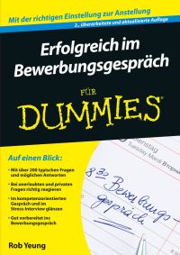 Book Cover for Erfolgreich Im Bewerbungsgespräch Für Dummies by Rob Yeung