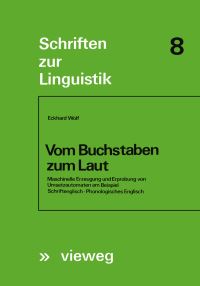 Book Cover for Vom Buchstaben Zum Laut by Eckhard Wolf