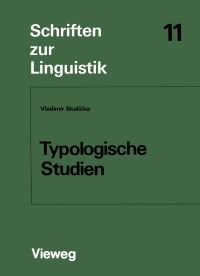 Book Cover for Typologische Studien by Vladimír Skalicka