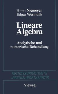 Book Cover for Lineare Algebra by Horst Niemeyer, Edgar Wermuth
